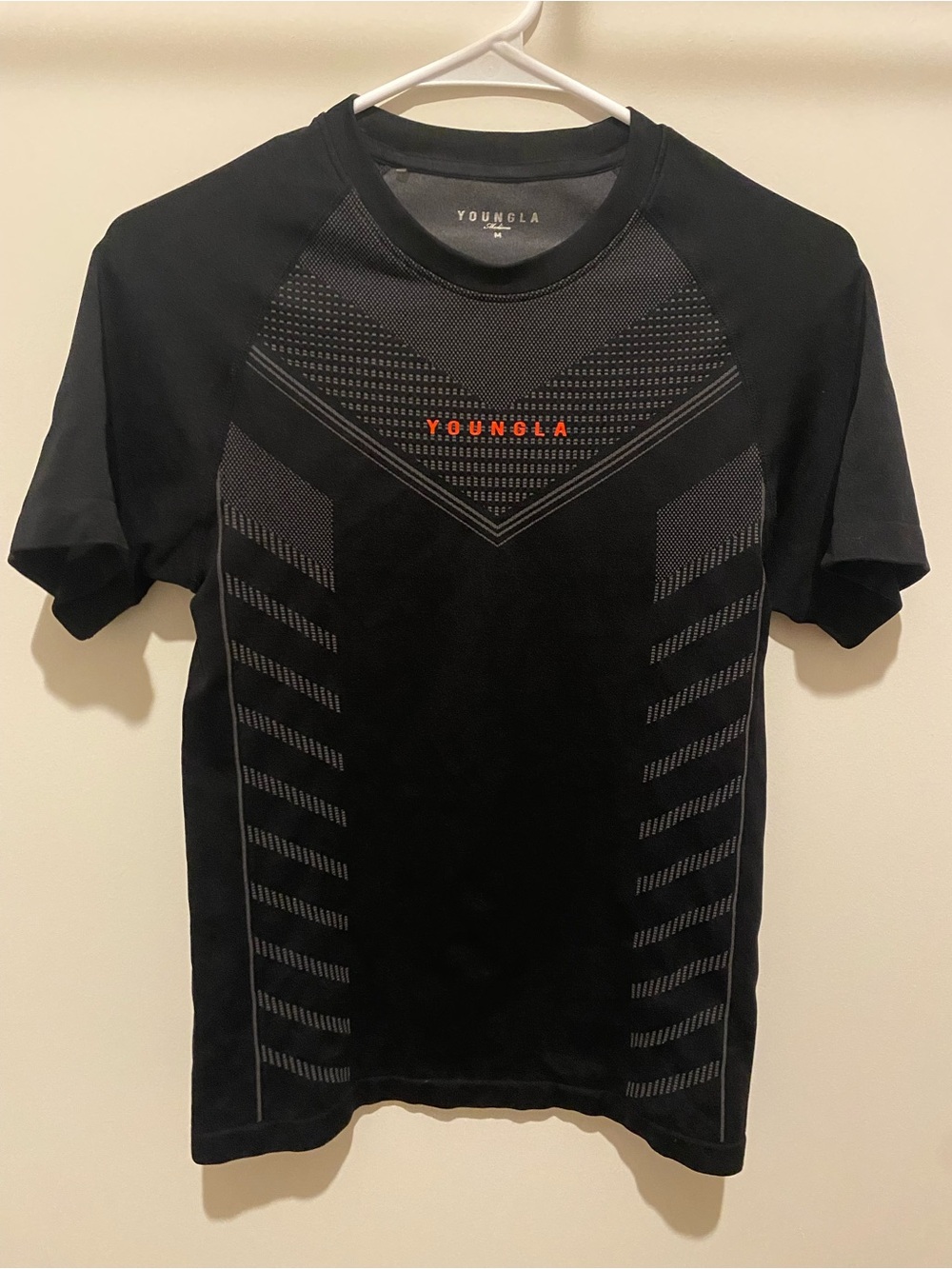 YoungLA Black Superhero Compression Tee